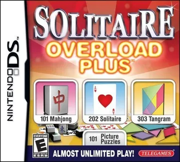 Solitaire Overload Plus (USA) (En,Fr,Es) box cover front